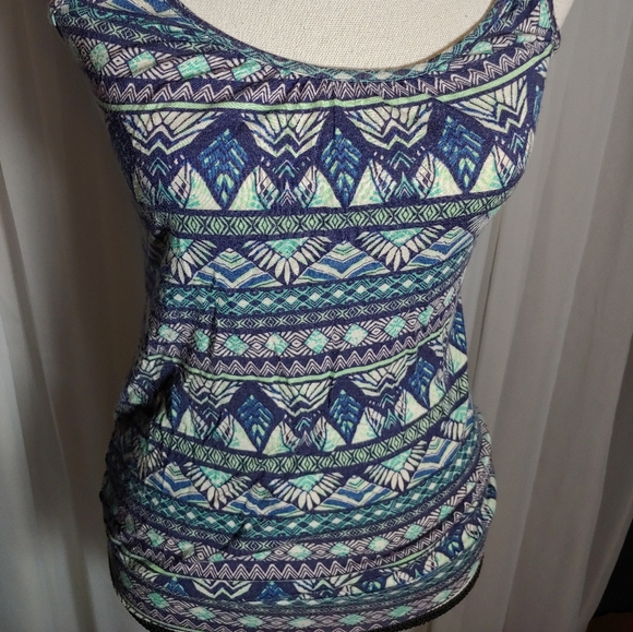 Embroidered Aztec Top - Picture 5 of 5